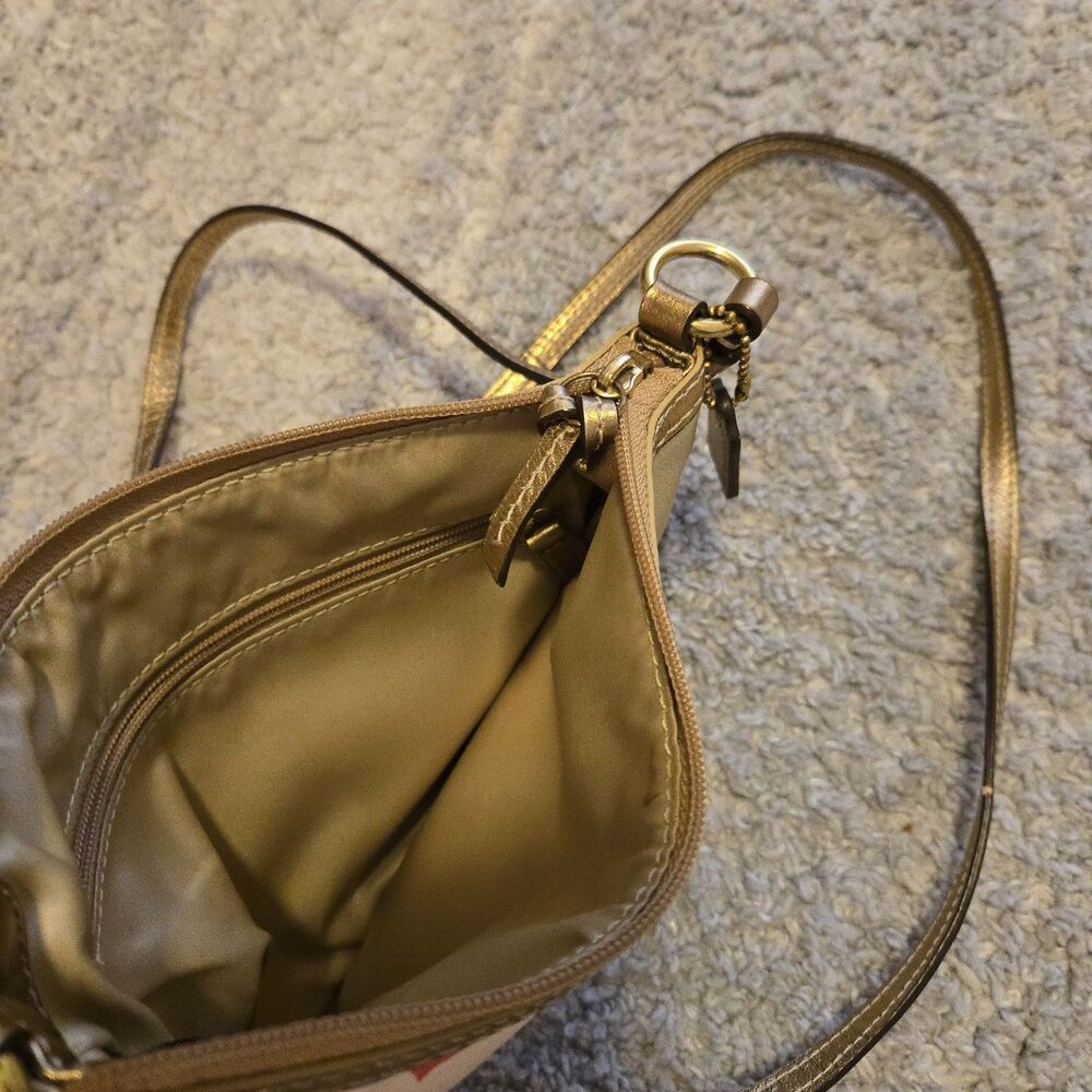 Coach Multicolor Patchwork Leather Fabric Signatu… - image 5